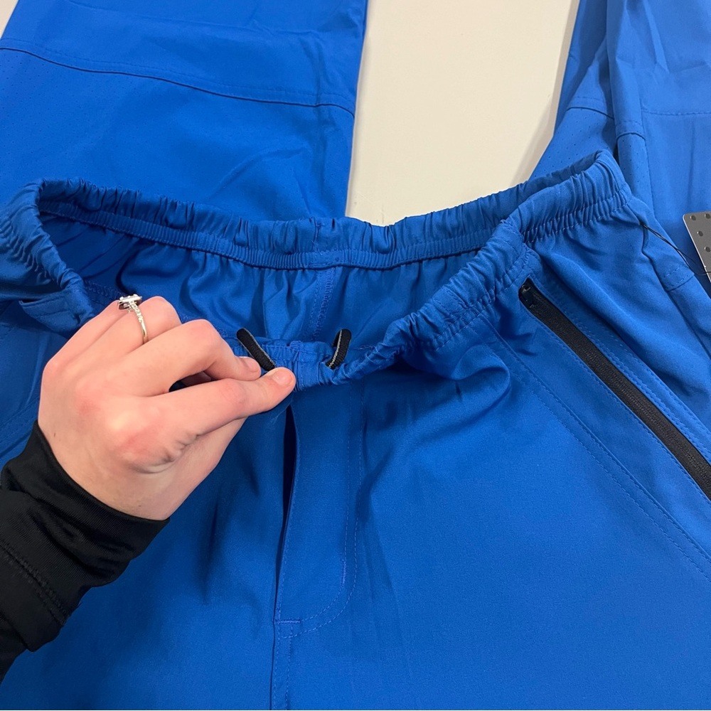 NWT Barco One Uniforms Royal Blue Men's Scrub Pants Size S - Picture 8 of 10